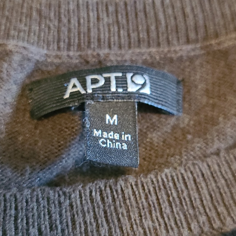 Apt.9 Cheetah Print Tunic Sweater - image 4